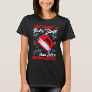 Weihnachtsgebäck und Fernsehen T-Shirt