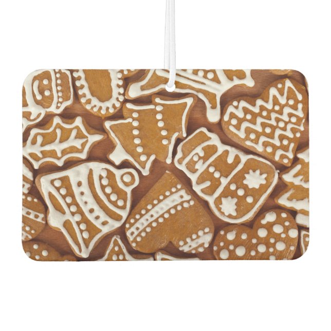 Weihnachtsgebäck Weihnachtskekse Autolufterfrischer (Vorderseite)