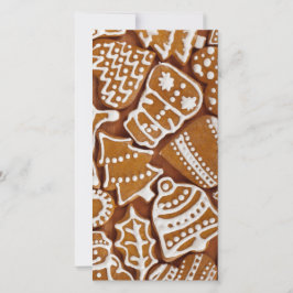 Weihnachtsgebäck Weihnachtskekse Feiertagskarte