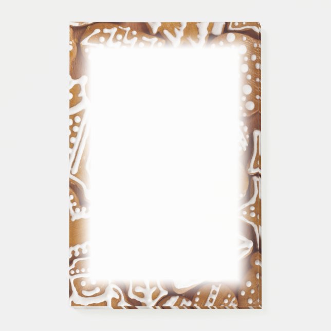 Weihnachtsgebäck Weihnachtskekse Post-it Klebezettel (Vorderseite)