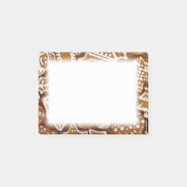 Weihnachtsgebäck Weihnachtskekse Post-it Klebezettel