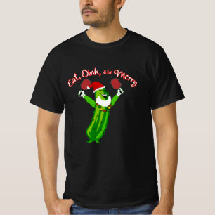 Weihnachtsgebäck Weihnachtsmannmütze Picknick T-Shirt