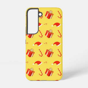 Weihnachtsgebäck Weihnachtsmannmütze Samsung Galaxy Hülle