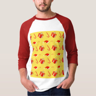 Weihnachtsgebäck Weihnachtsmannmütze T-Shirt