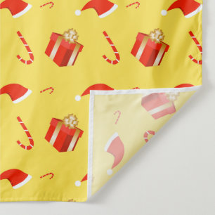 Weihnachtsgebäck Weihnachtsmannmütze Wandteppich