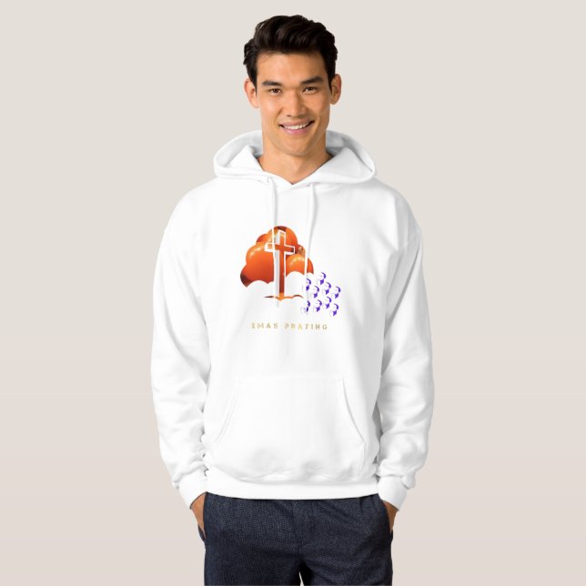 Weihnachtsgebet Hoodie (Vorne ganz)