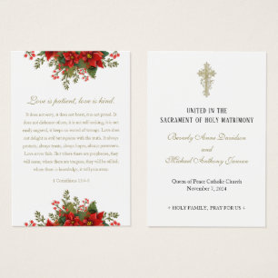 Weihnachtsgebet Poinsettia Gebet