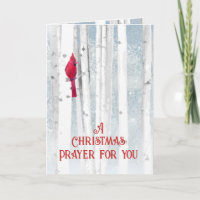 Weihnachtsgebet Segen Roter Kardinal