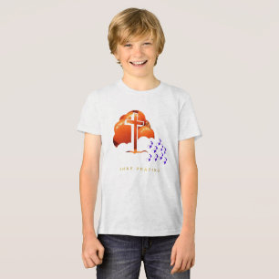 Weihnachtsgebet Tri-Blend Shirt