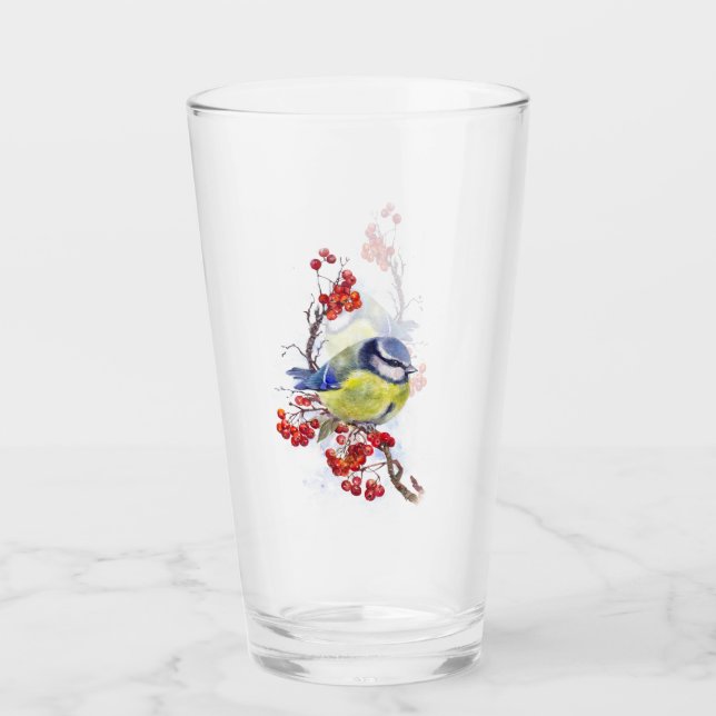 Weihnachtsgebirge Glas (Vorderseite)