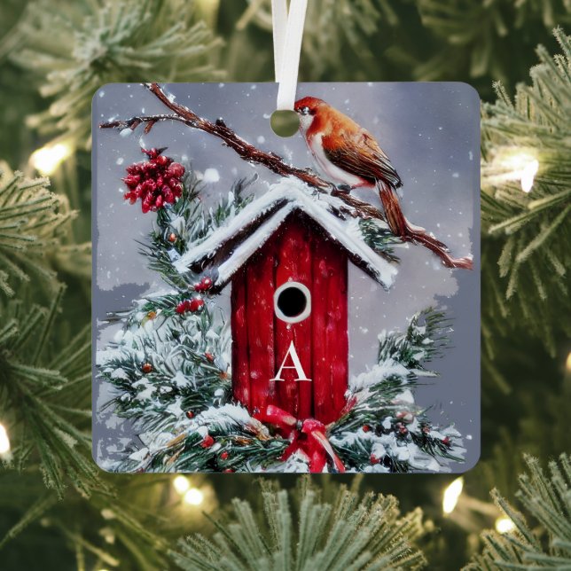 Weihnachtsgebirge Ornament Aus Metall (InSitu)