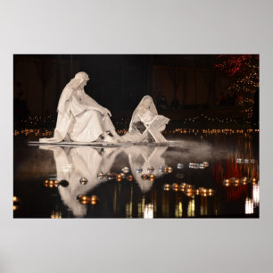 WeihnachtsGeburt Christi Poster