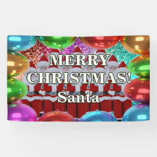 Weihnachtsgeburt Personalisierter Charakter Banner