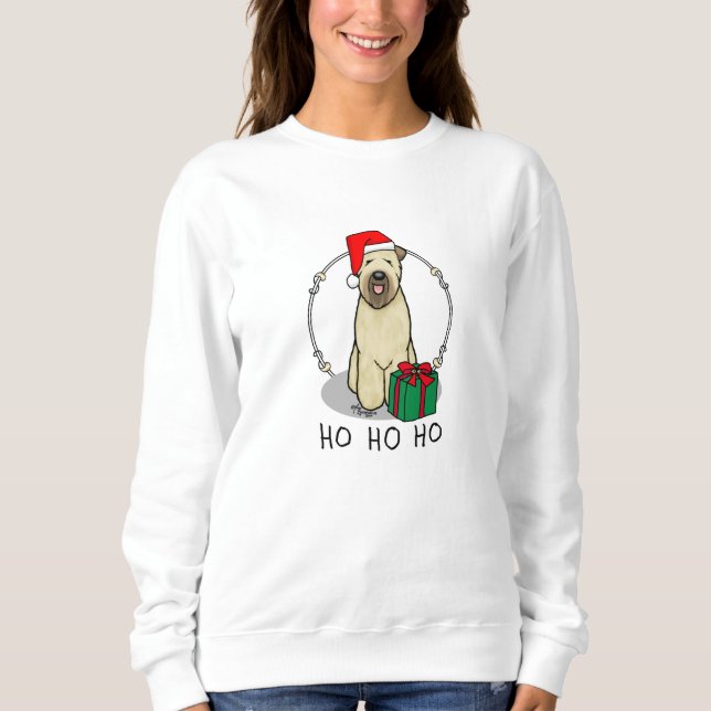 Weihnachtsgeburt (Weiß 1b2) Niedlich Sweatshirt (Vorderseite)