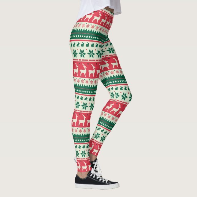 Weihnachtsgeburten Leggings (Rechts)