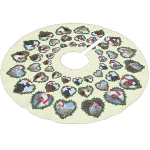 Weihnachtsgeburten Polyester Weihnachtsbaumdecke