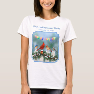 Weihnachtsgeburten & Weihnachtsgarland T-Shirt