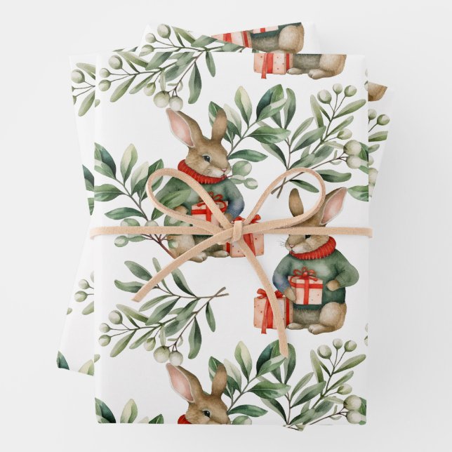Weihnachtsgeburtenpapier Geschenkpapier Set (Beispiel)