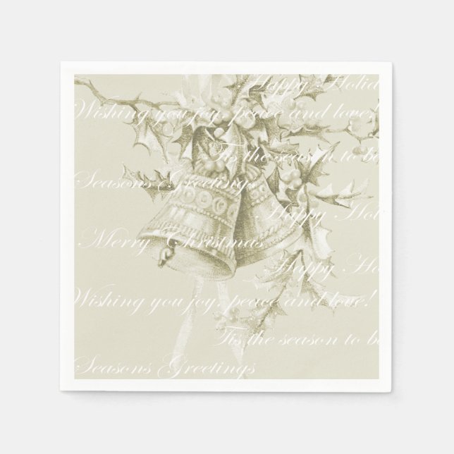 Weihnachtsgeburtspasseln neutral serviette (Vorderseite)
