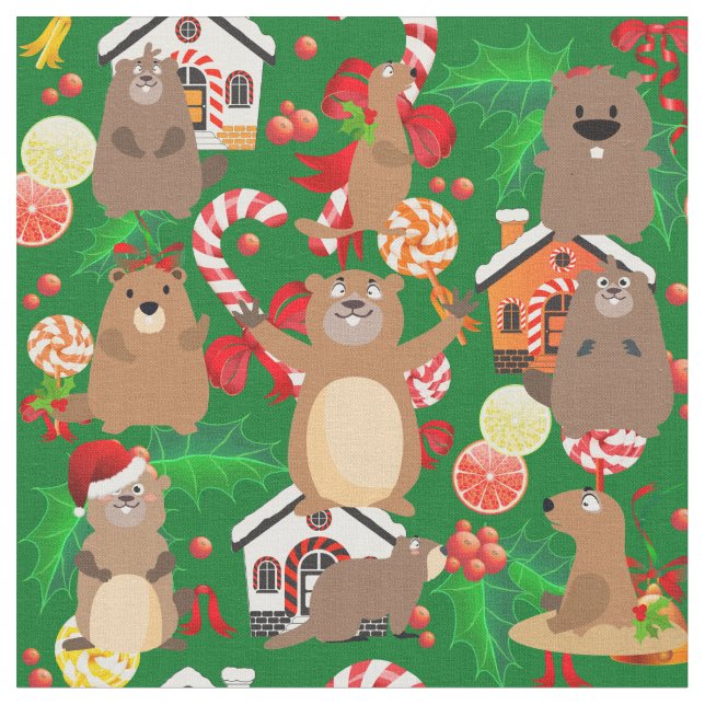 Weihnachtsgeflecht Stoff (Nahaufnahme)