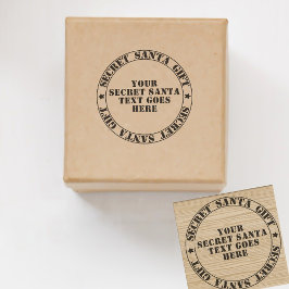 Weihnachtsgeheimnis - Geschenkbörse Gummistempel