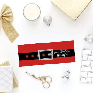 Weihnachtsgeheimnis - Santa Name Zeichnend Karte