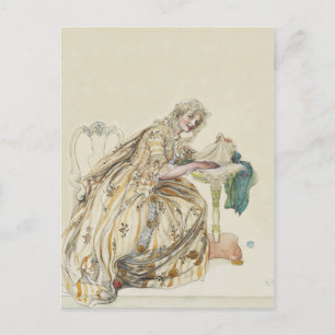 Weihnachtsgeheimnisse Feiertagspostkarte