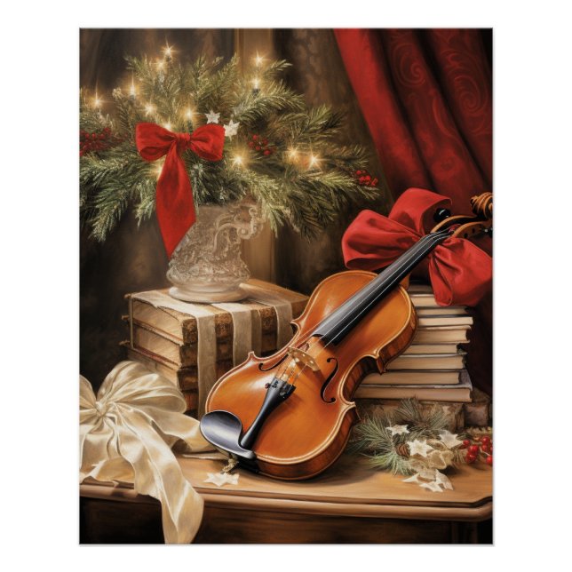 Weihnachtsgeigenmusik Poster (Vorderseite)