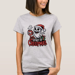 Weihnachtsgeist der Kriechtiere Gothic Christmas T-Shirt