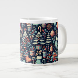 Weihnachtsgeist Jumbo-Tasse