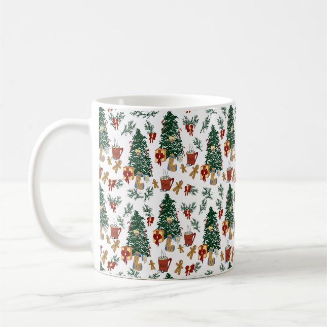 Weihnachtsgeist Kaffeetasse (Links)