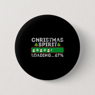 Weihnachtsgeist lädt 67 Six Seven Meme Lustig S Button