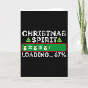Weihnachtsgeist lädt 67 Six Seven Meme Lustiges S Karte