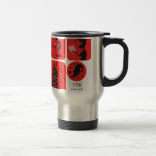 Weihnachtsgeist Reisebecher
