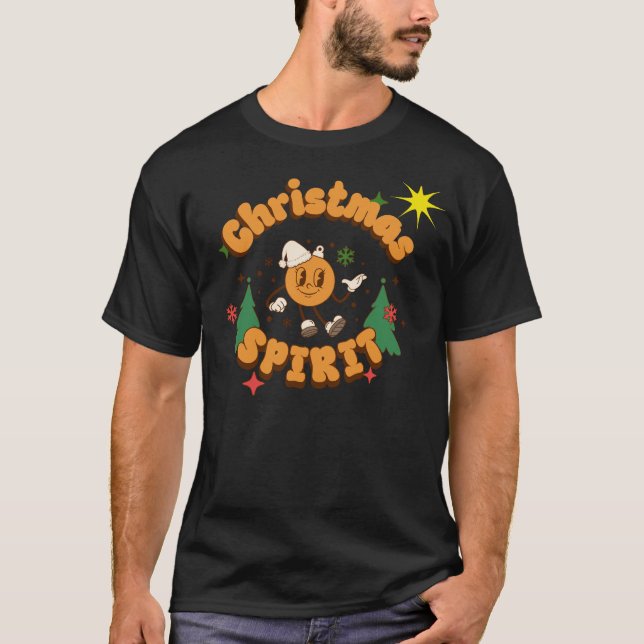 Weihnachtsgeist-T - Shirt (Vorderseite)