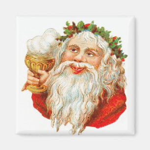 Weihnachtsgeister Gegenwart Vintag Magnet