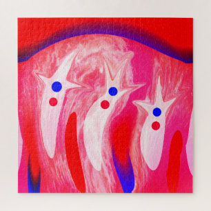 Weihnachtsgeister Puzzle