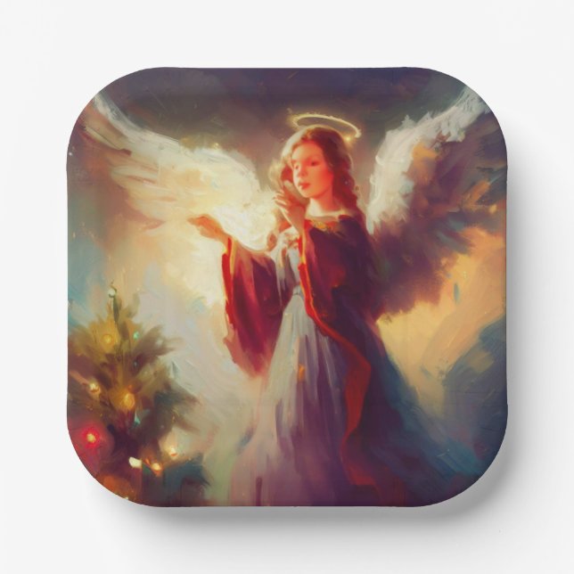 Weihnachtsgel 3 pappteller (Vorderseite)