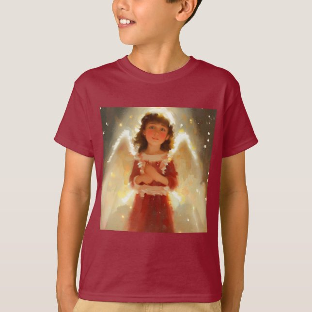 Weihnachtsgel 4 T-Shirt (Vorderseite)