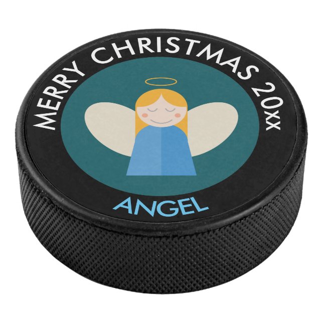 Weihnachtsgel Eishockey Puck (3/4)
