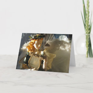 Weihnachtsgel Feiertagskarte