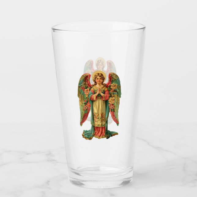 Weihnachtsgel Glas (Vorderseite)