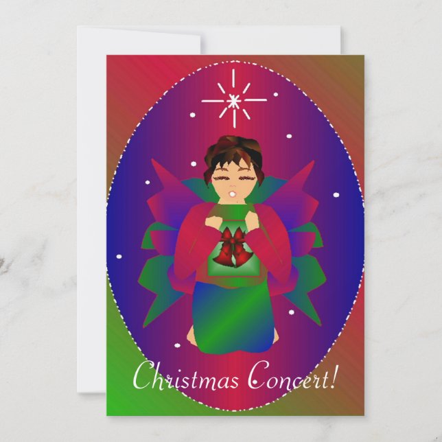 Weihnachtsgel III Einladung (Vorderseite)