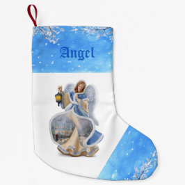 Weihnachtsgel in Blue Custom Weihnachten Strumpf Kleiner Weihnachtsstrumpf