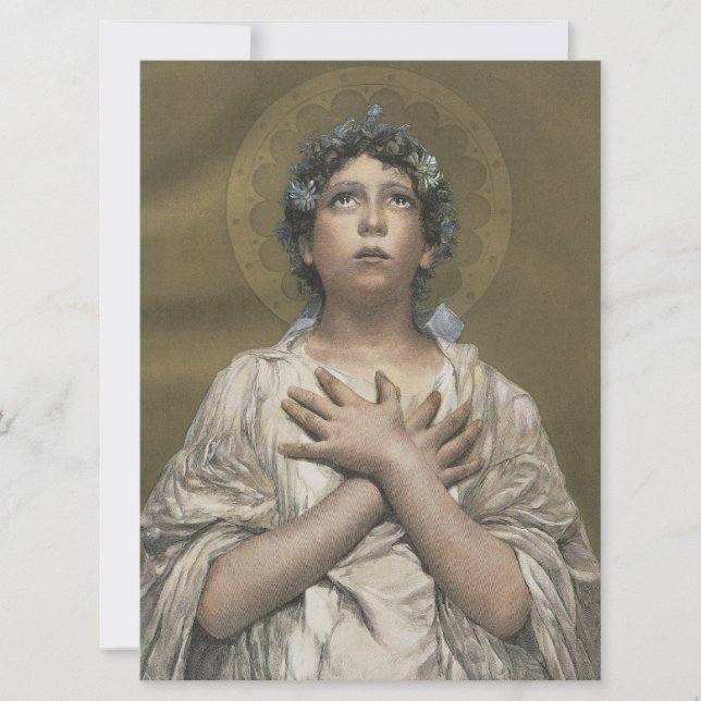 Weihnachtsgel Karte (Vorderseite)