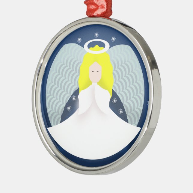 Weihnachtsgel mit Wings Ornament Aus Metall (Links)