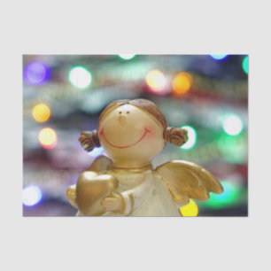 Weihnachtsgel Seidenpapier