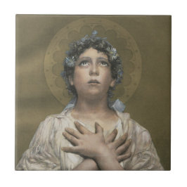 Weihnachtsgel (von Erulo Eroli) Fliese