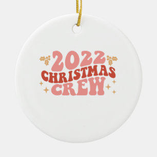 Weihnachtsgeschenk 2022 Weihnachtsfeier Crew Keramik Ornament