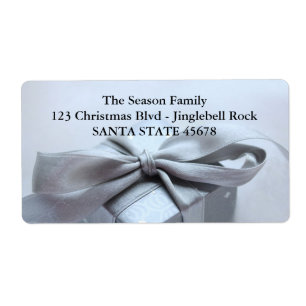 Weihnachtsgeschenk-Adresse